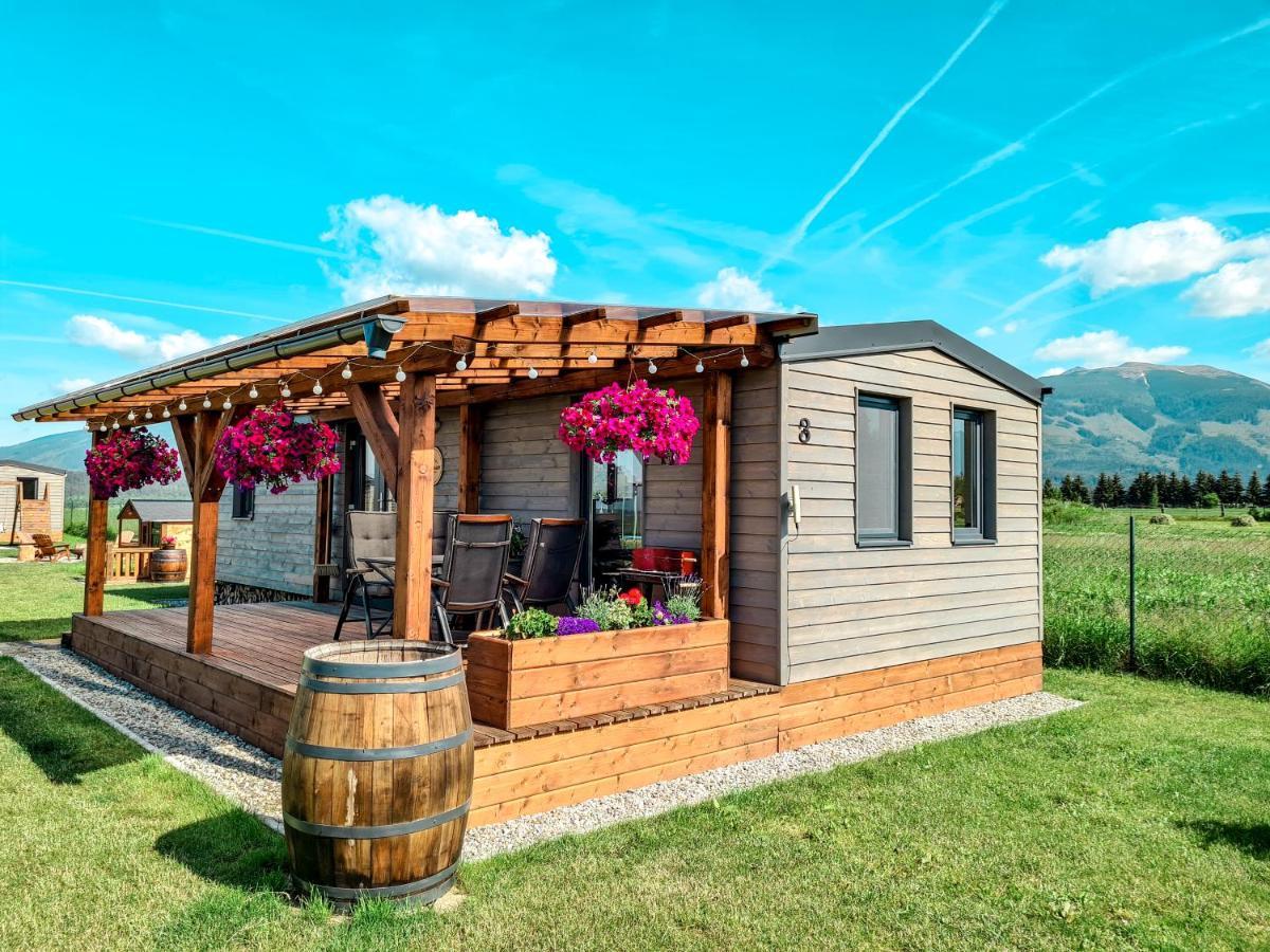 Liptovalley- Mobilne Domy S Wellnessom Liptovská Kokava Exteriör bild