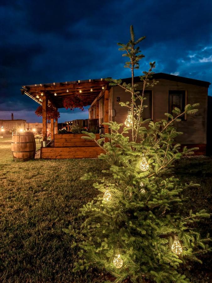 Liptovalley- Mobilne Domy S Wellnessom Liptovská Kokava Exteriör bild