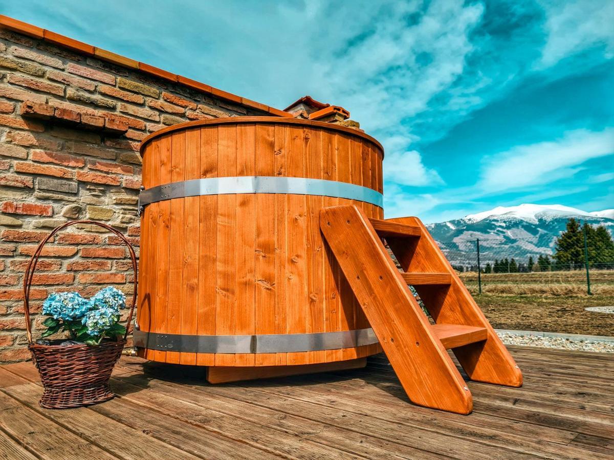 Liptovalley- Mobilne Domy S Wellnessom Liptovská Kokava Exteriör bild