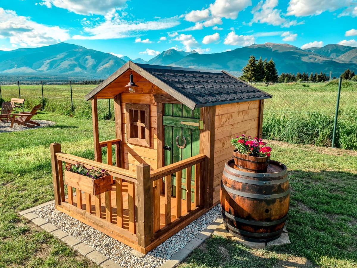 Liptovalley- Mobilne Domy S Wellnessom Liptovská Kokava Exteriör bild