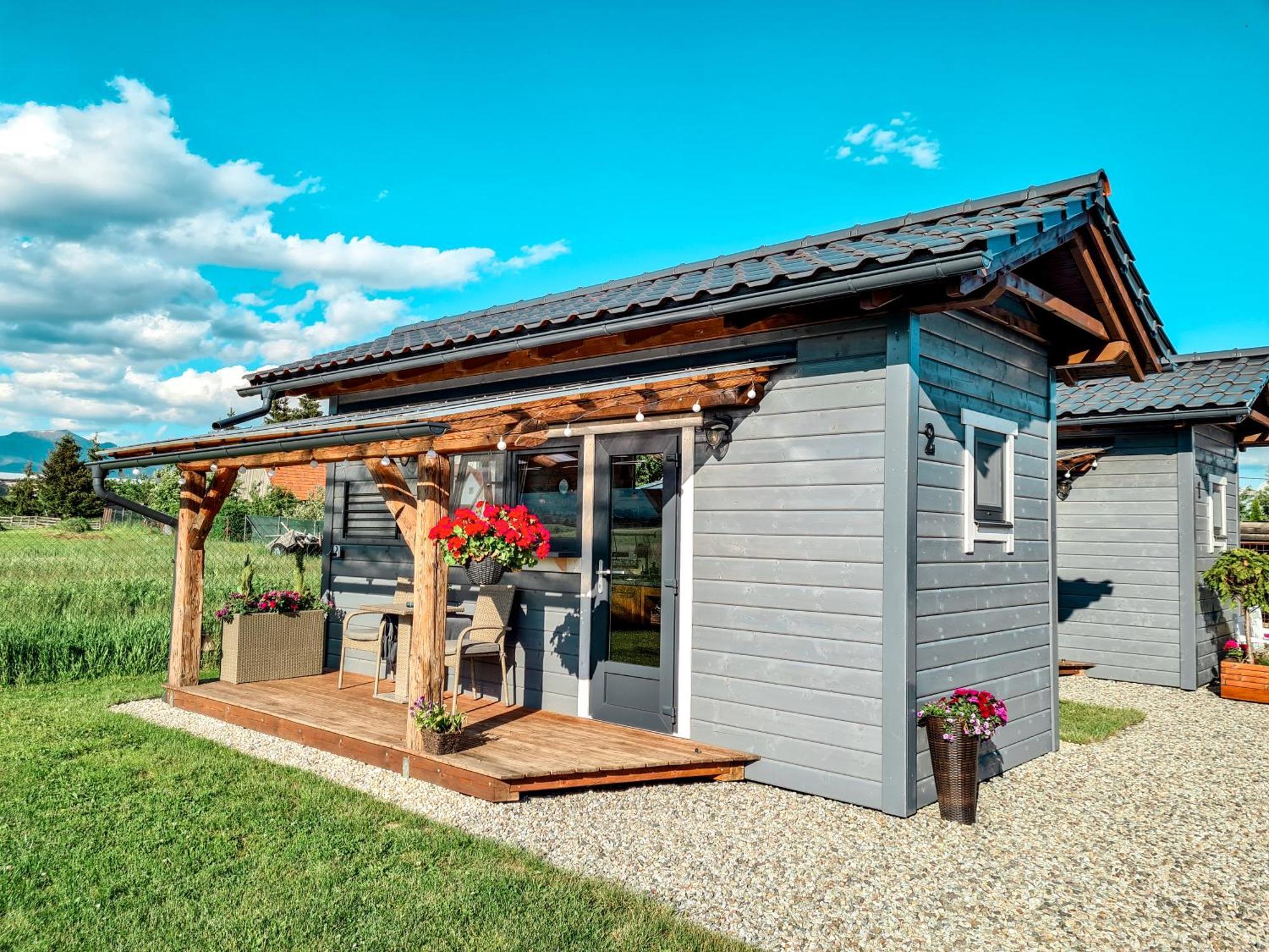 Liptovalley- Mobilne Domy S Wellnessom Liptovská Kokava Exteriör bild