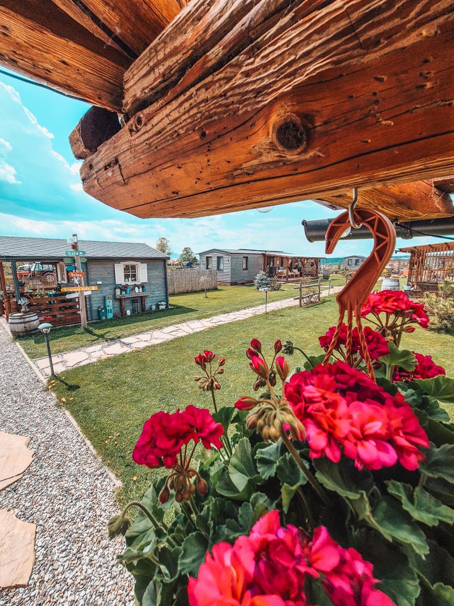 Liptovalley- Mobilne Domy S Wellnessom Liptovská Kokava Exteriör bild